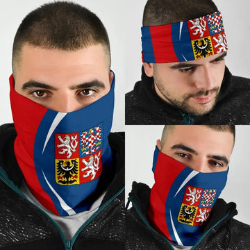 Czech Republic Flag Coat Ofrms Bandana 3-Pack RLT13