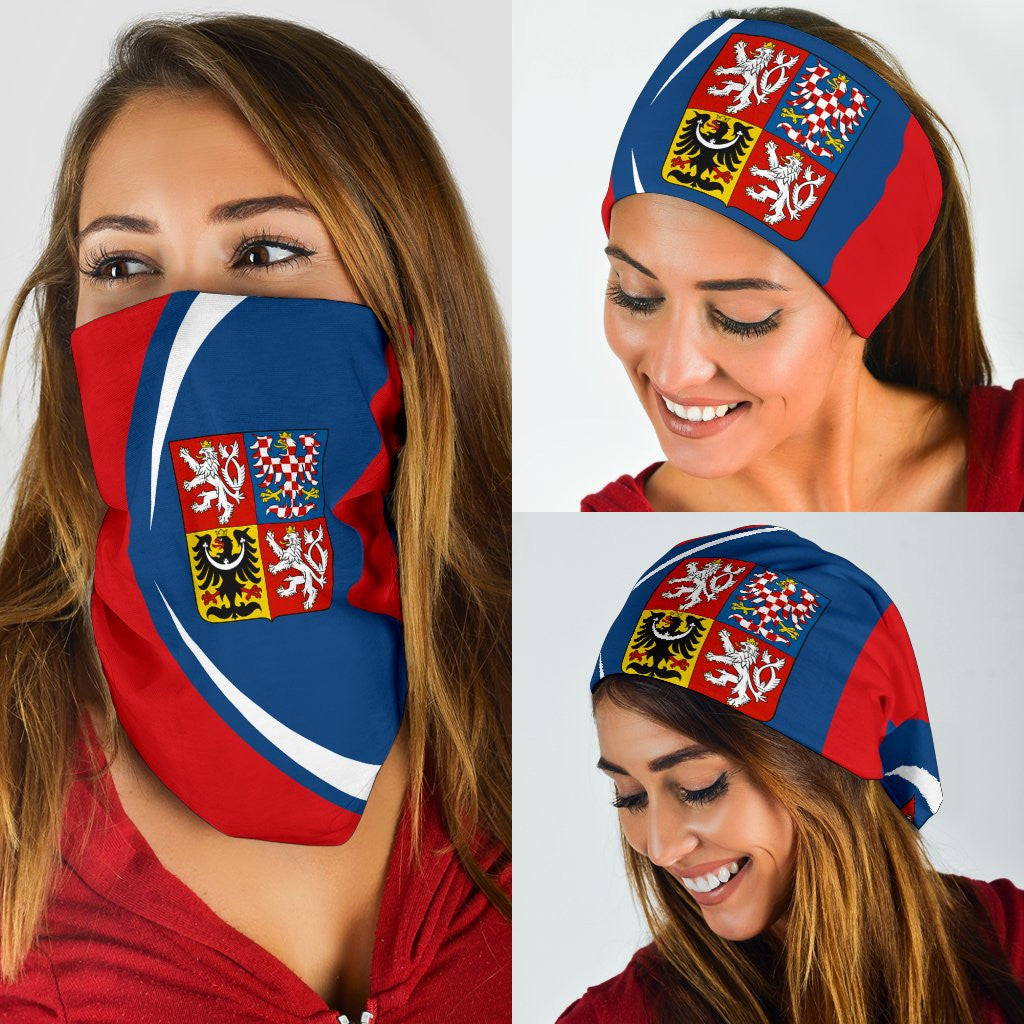 Czech Republic Flag Coat Ofrms Bandana 3-Pack RLT13