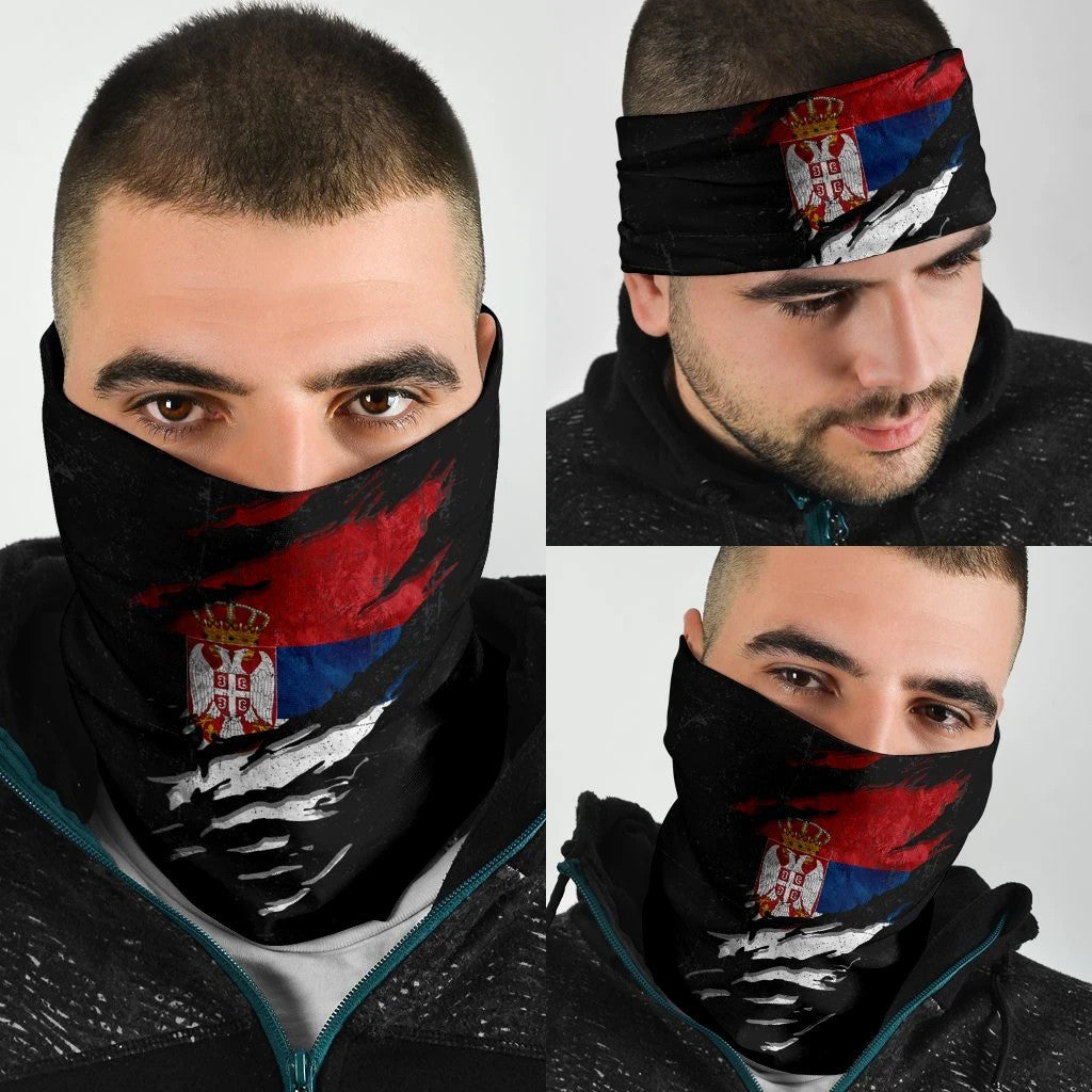 Serbia In Me Bandana 3 Pack Special Grunge Style RLT7