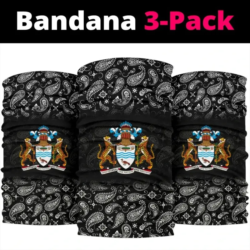 Guyana Bandana 3 - Pack - Neck Gaiter RLT8