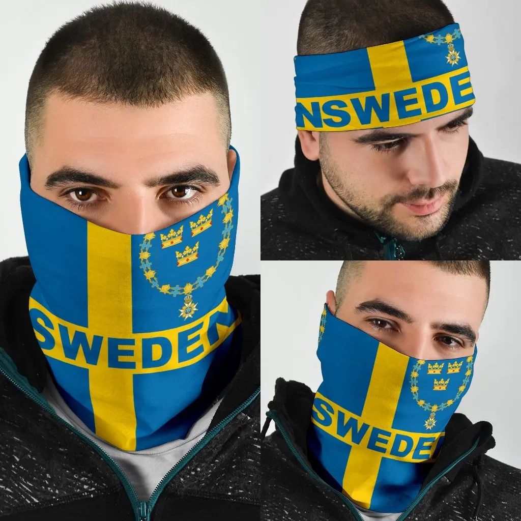 Sweden Euro 2021 Bandana 3 Pack RLT7