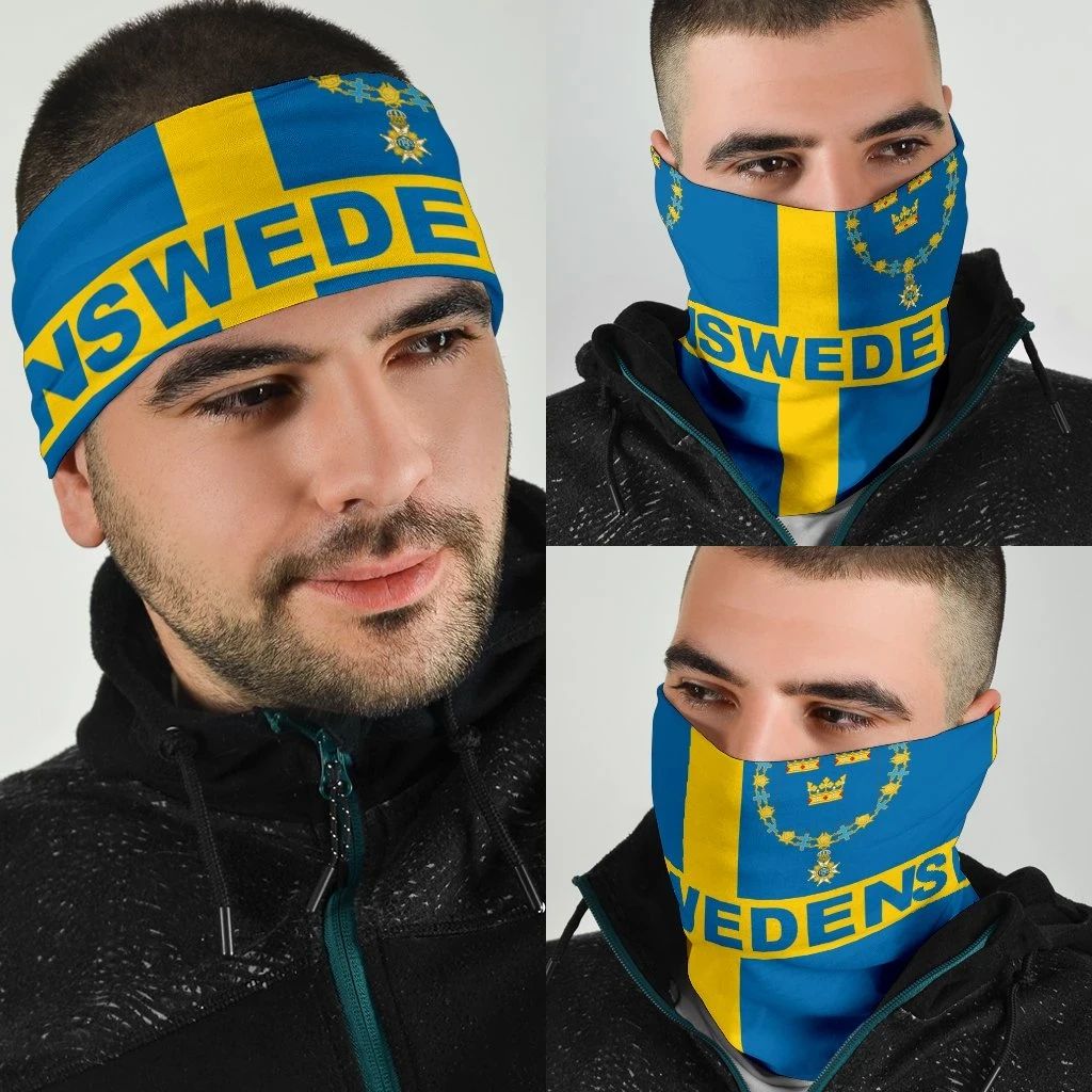 Sweden Euro 2021 Bandana 3 Pack RLT7