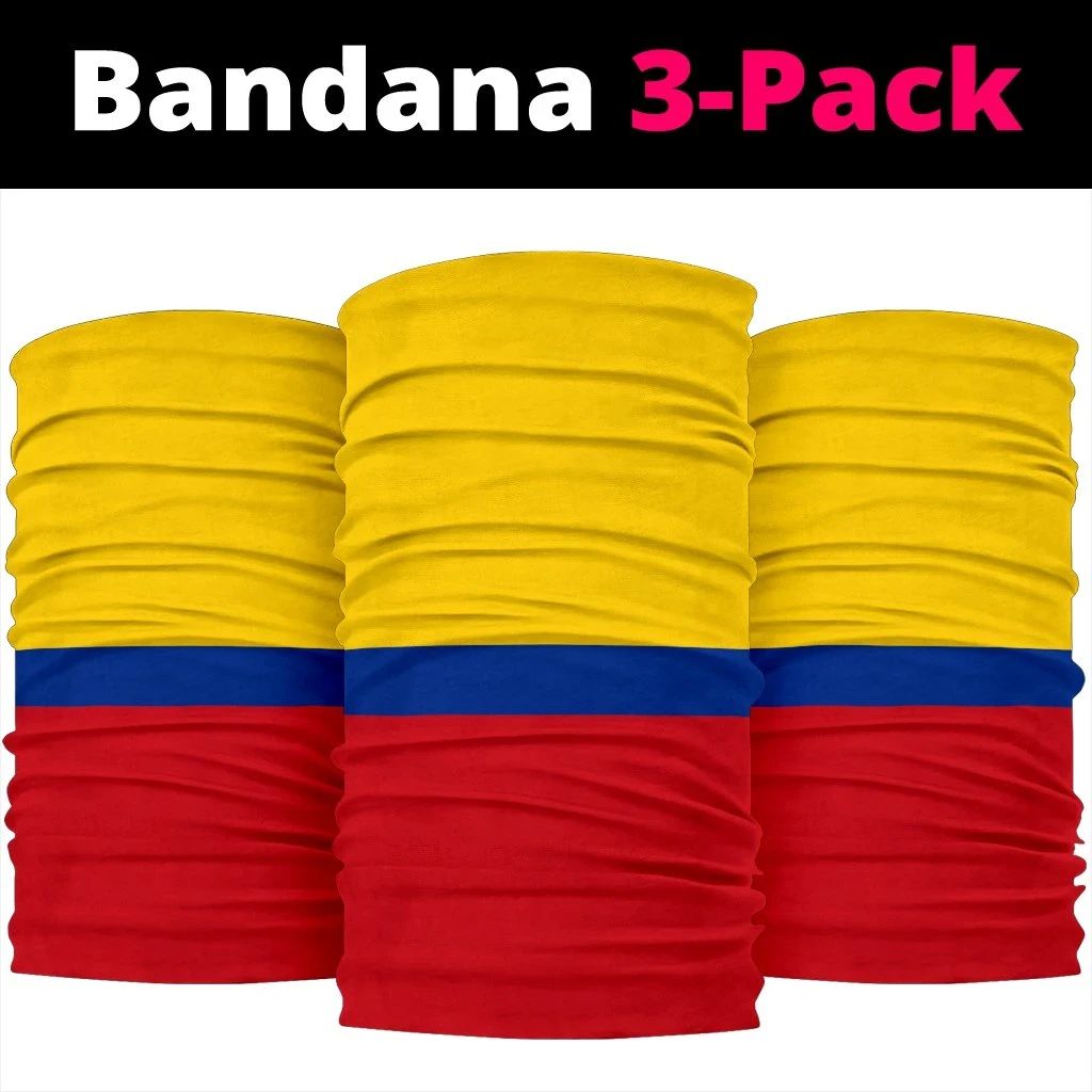 Colombia Bandana 3-Pack - Flag Neck Gaiter RLT7