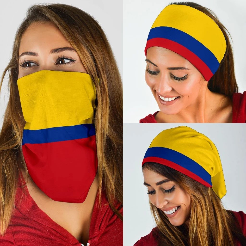 Colombia Bandana 3-Pack - Flag Neck Gaiter RLT7