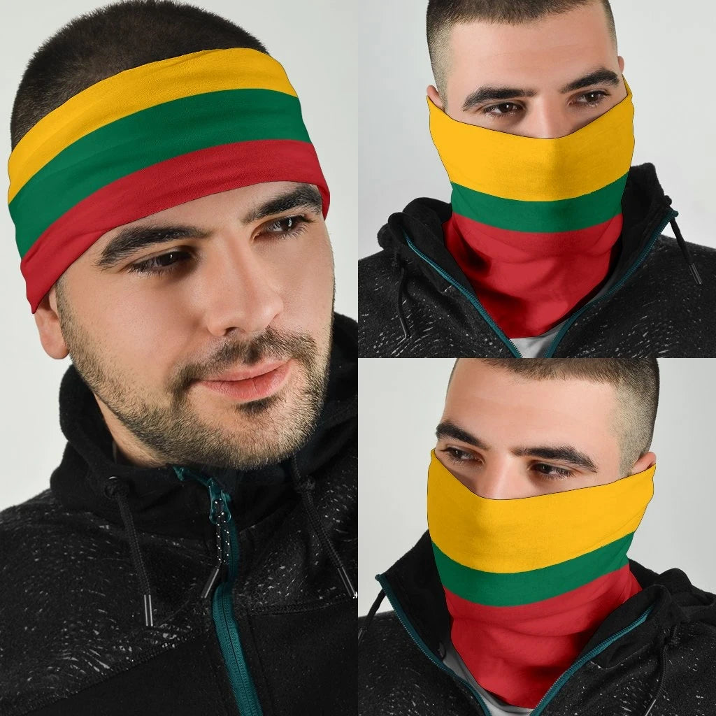 Lithuania neck_gaiters - Flag Neck Gaiter RLT6