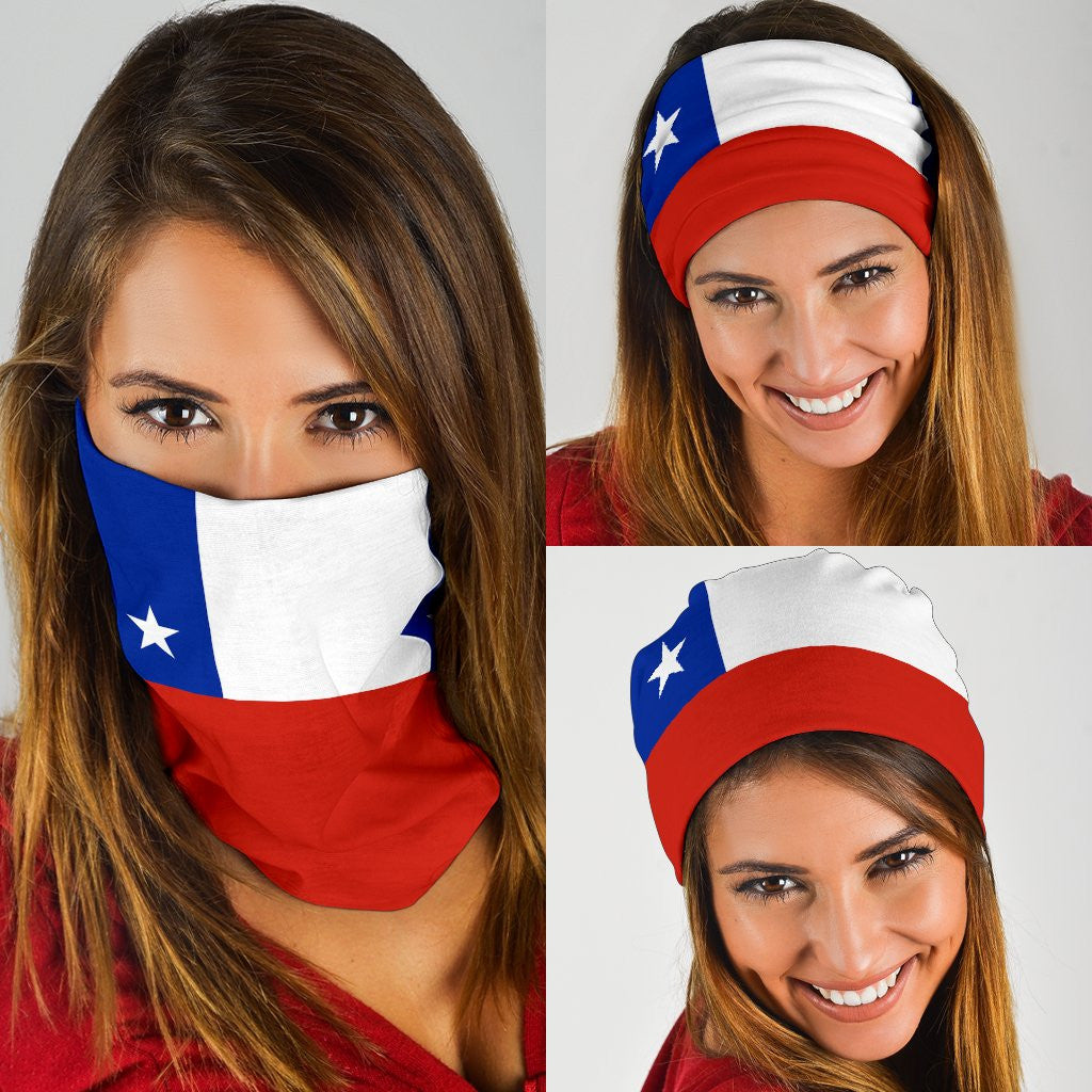 Chile Bandana 3-Pack - Flag Neck Gaiter RLT7