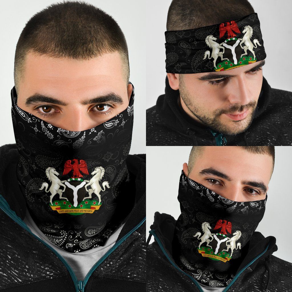 Nigeria Bandana 3 Pack Neck Gaiter RLT8