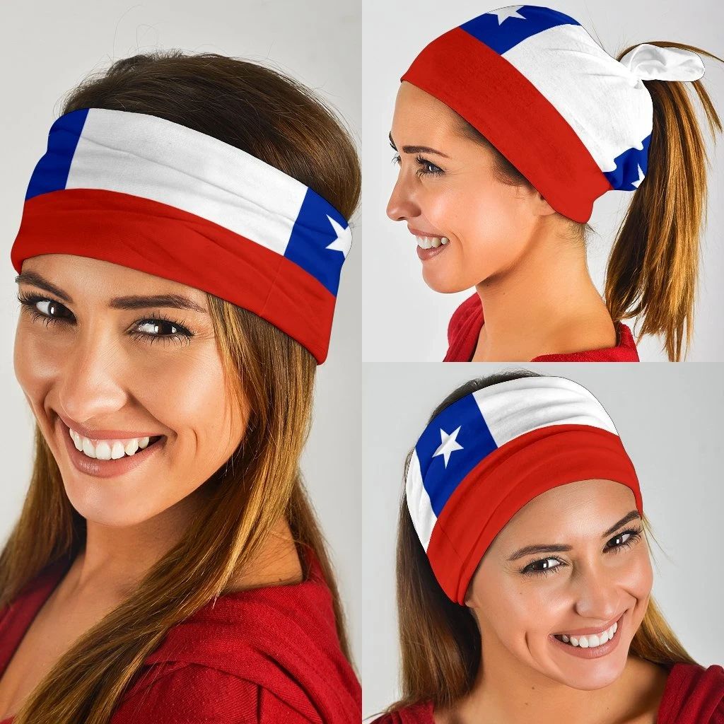 Chile Bandana 3-Pack - Flag Neck Gaiter RLT7