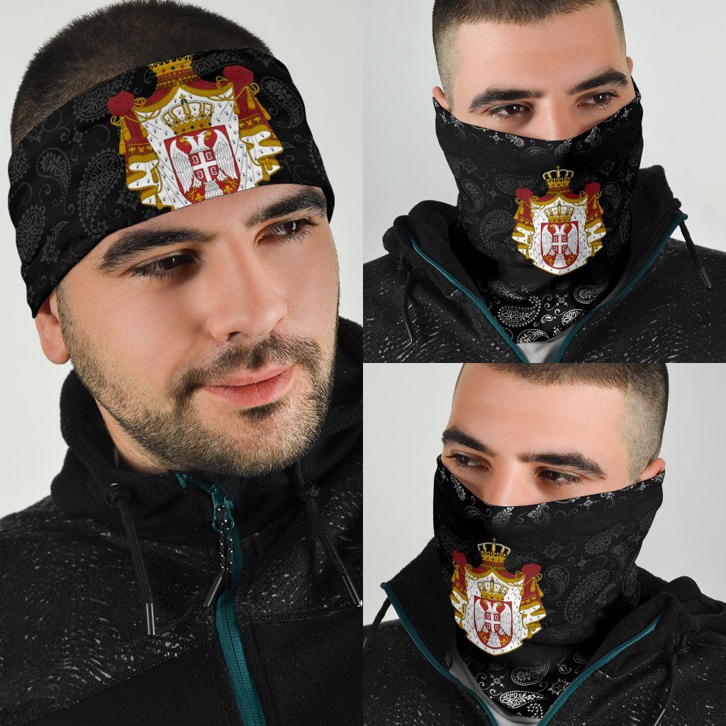 Serbia Bandana 3 Pack Neck Gaiter RLT7