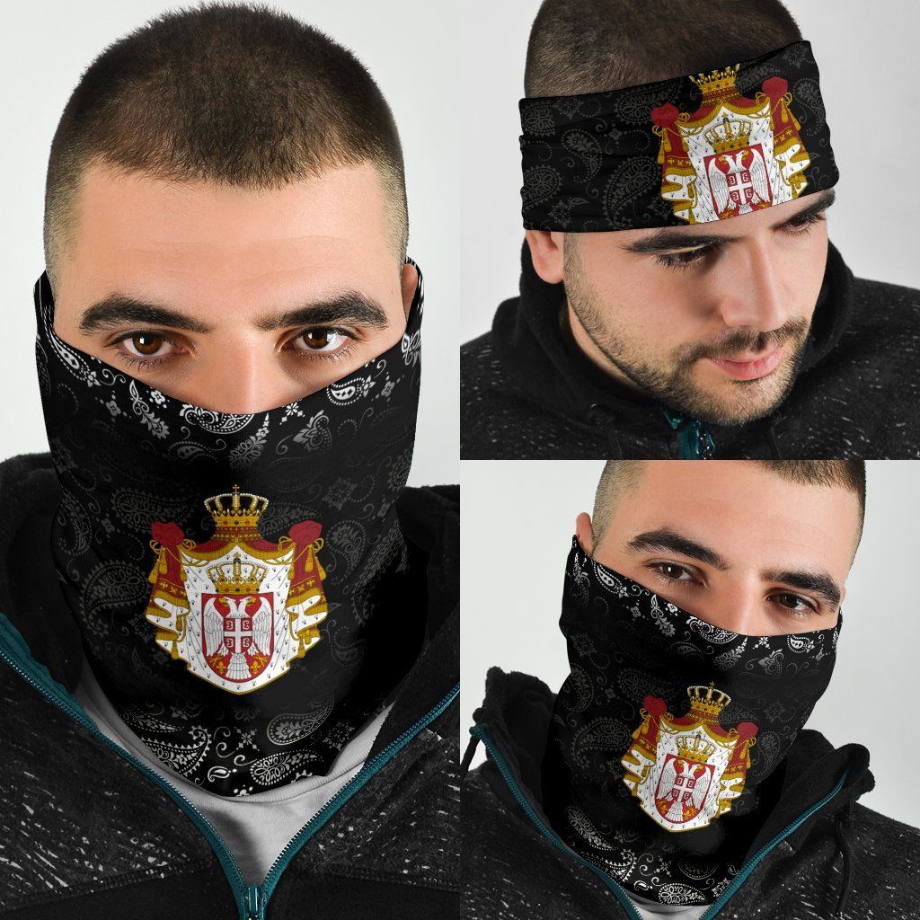 Serbia Bandana 3 Pack Neck Gaiter RLT7