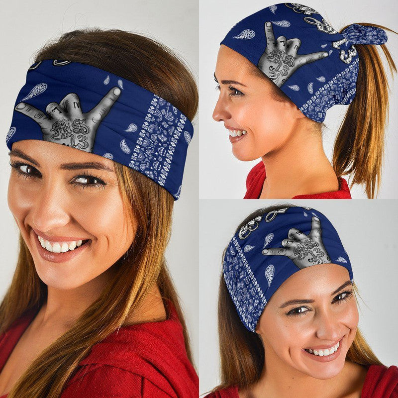 Bandana 3-Pack Blue Bandana RLT8