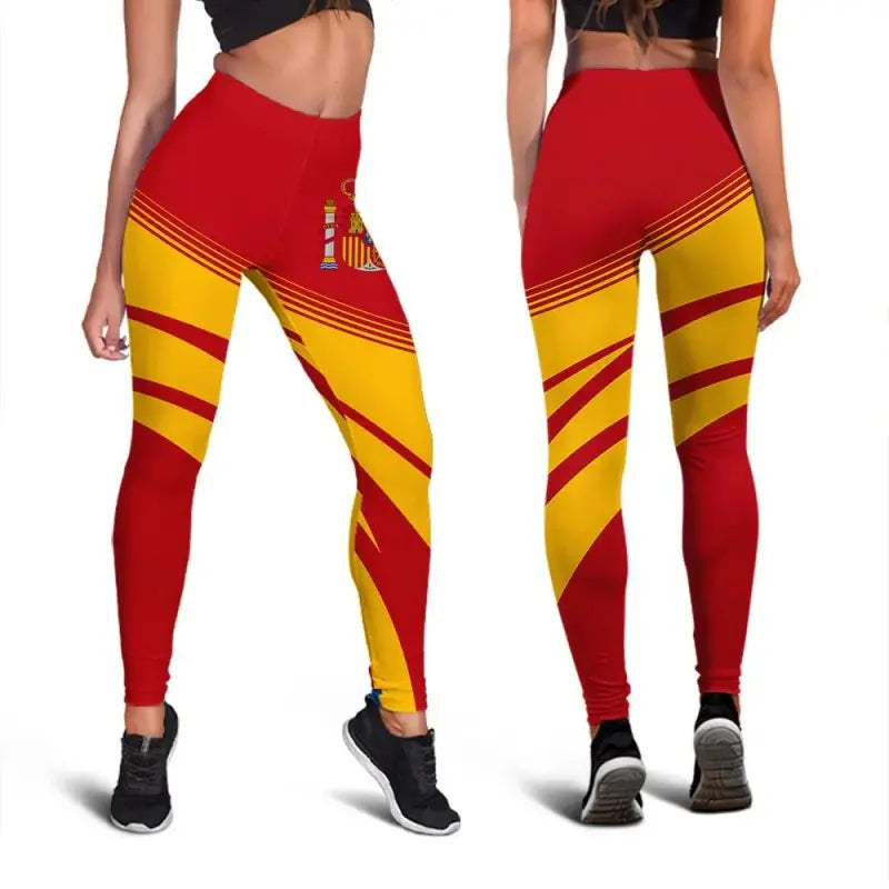 Spain Coat Of Arms Leggings Cricket RLT12