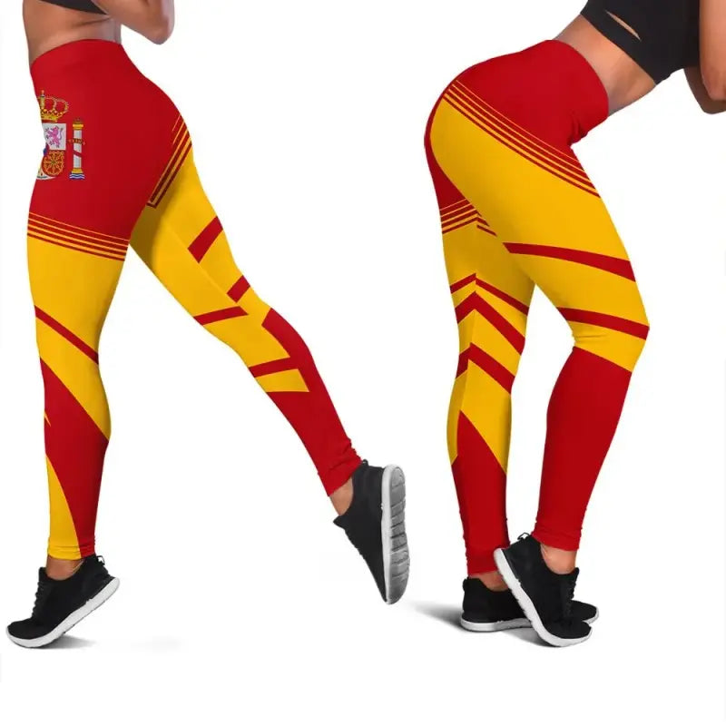 Spain Coat Of Arms Leggings Cricket RLT12