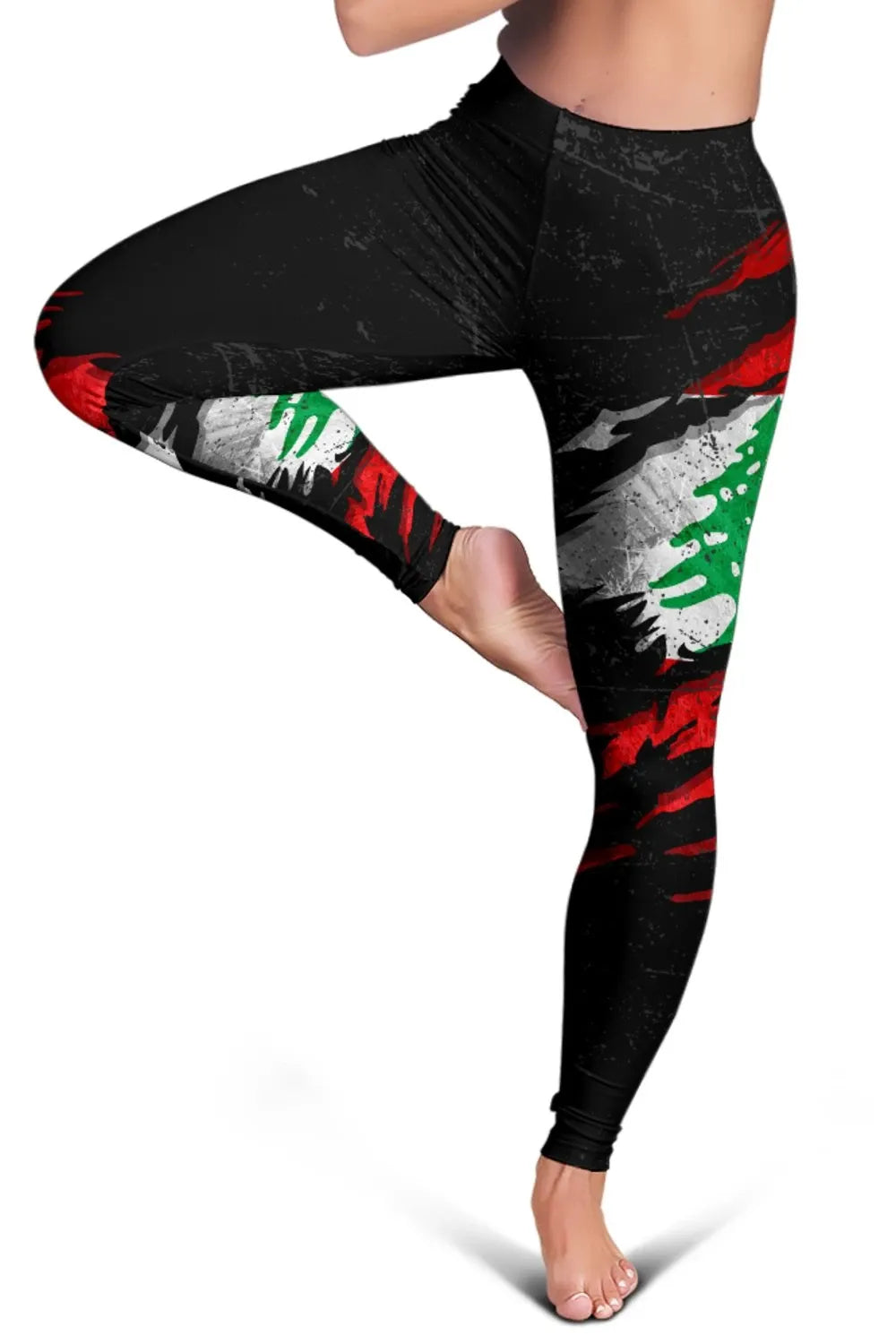 Lebanon In Me Women's Leggings - Special Grunge Style RLT6