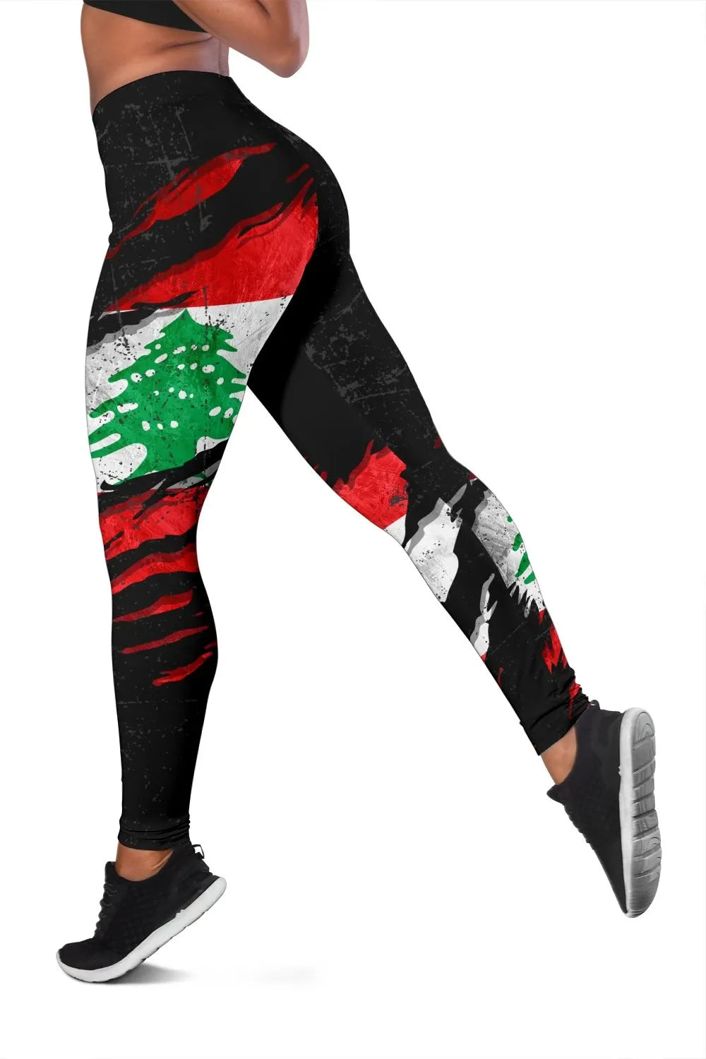 Lebanon In Me Women's Leggings - Special Grunge Style RLT6