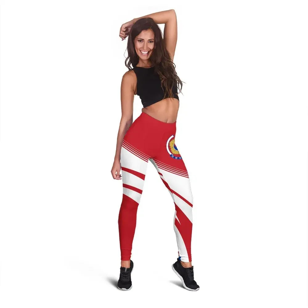South Korea Coat Of Arms Leggings Cricket RLT8