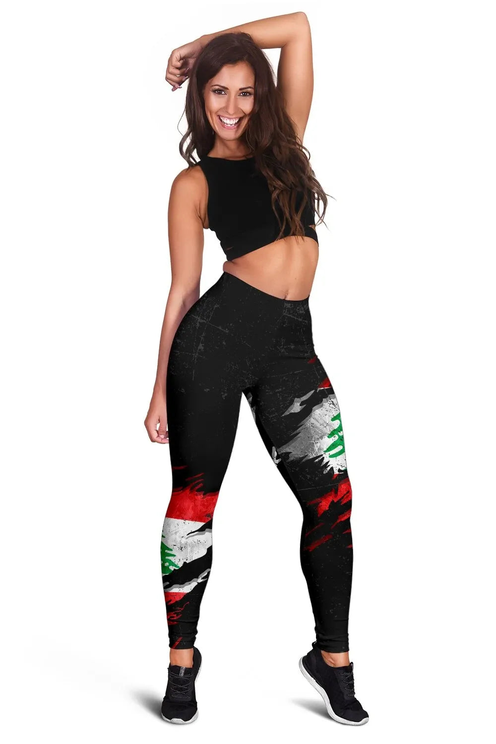 Lebanon In Me Women's Leggings - Special Grunge Style RLT6