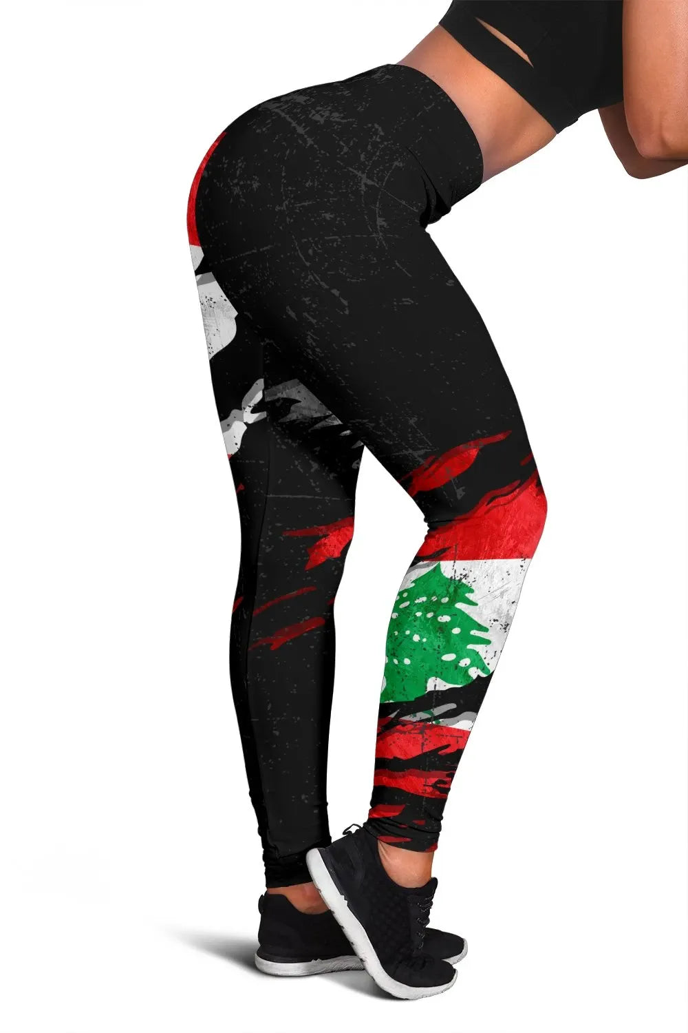 Lebanon In Me Women's Leggings - Special Grunge Style RLT6