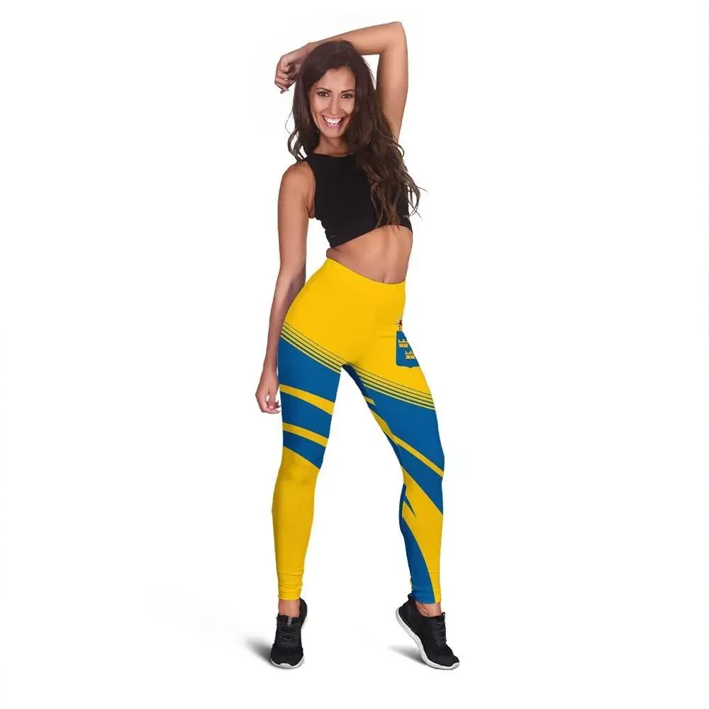 Sweden Coat Of Arms Leggings Cricket RLT7