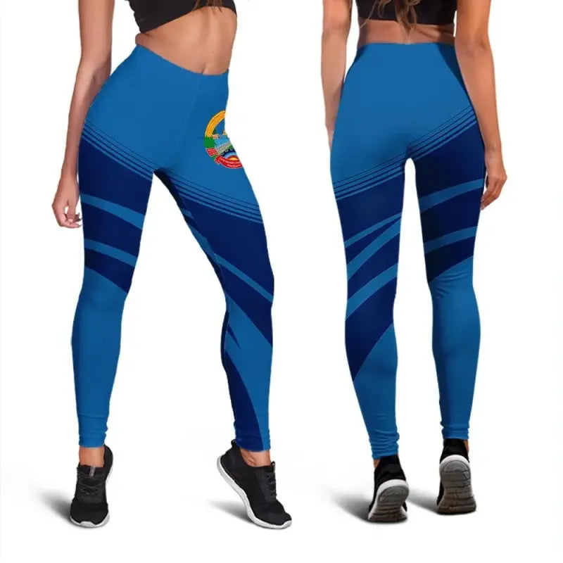 Laos Coat Of Arms Leggings Cricket RLT8