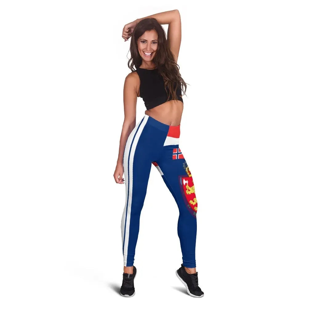 Norway Leggings Flag Of Norway RLT7
