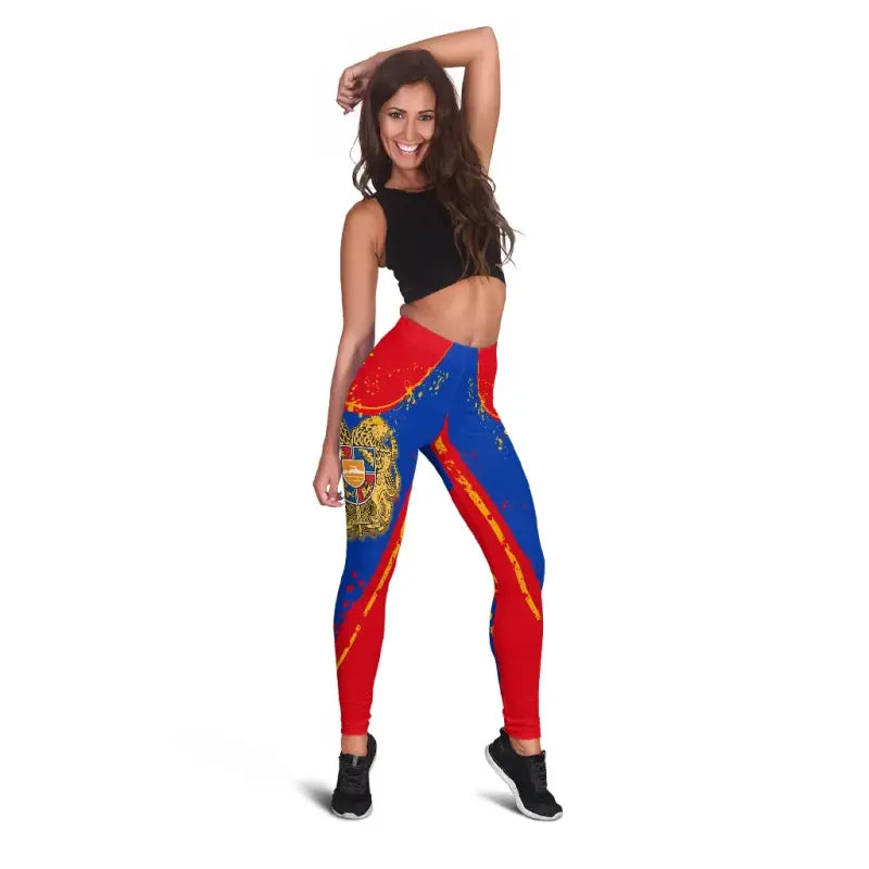 Armenia Womens Leggings - The Pride of Armenia RLT8