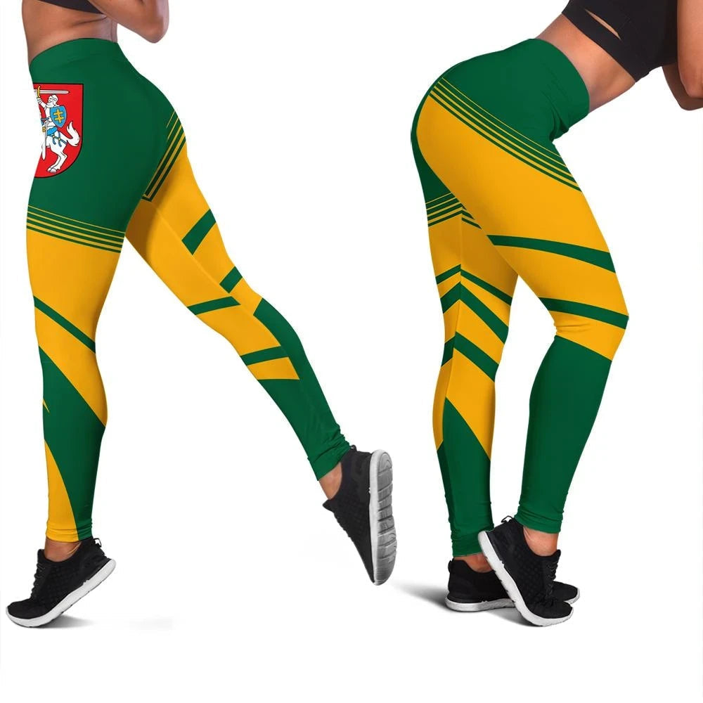 Lithuania Coat Of Arms Leggings Cricket RLT6