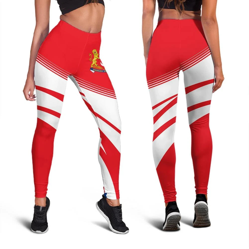 Singapore Coat Of Arms Leggings Cricket RLT13