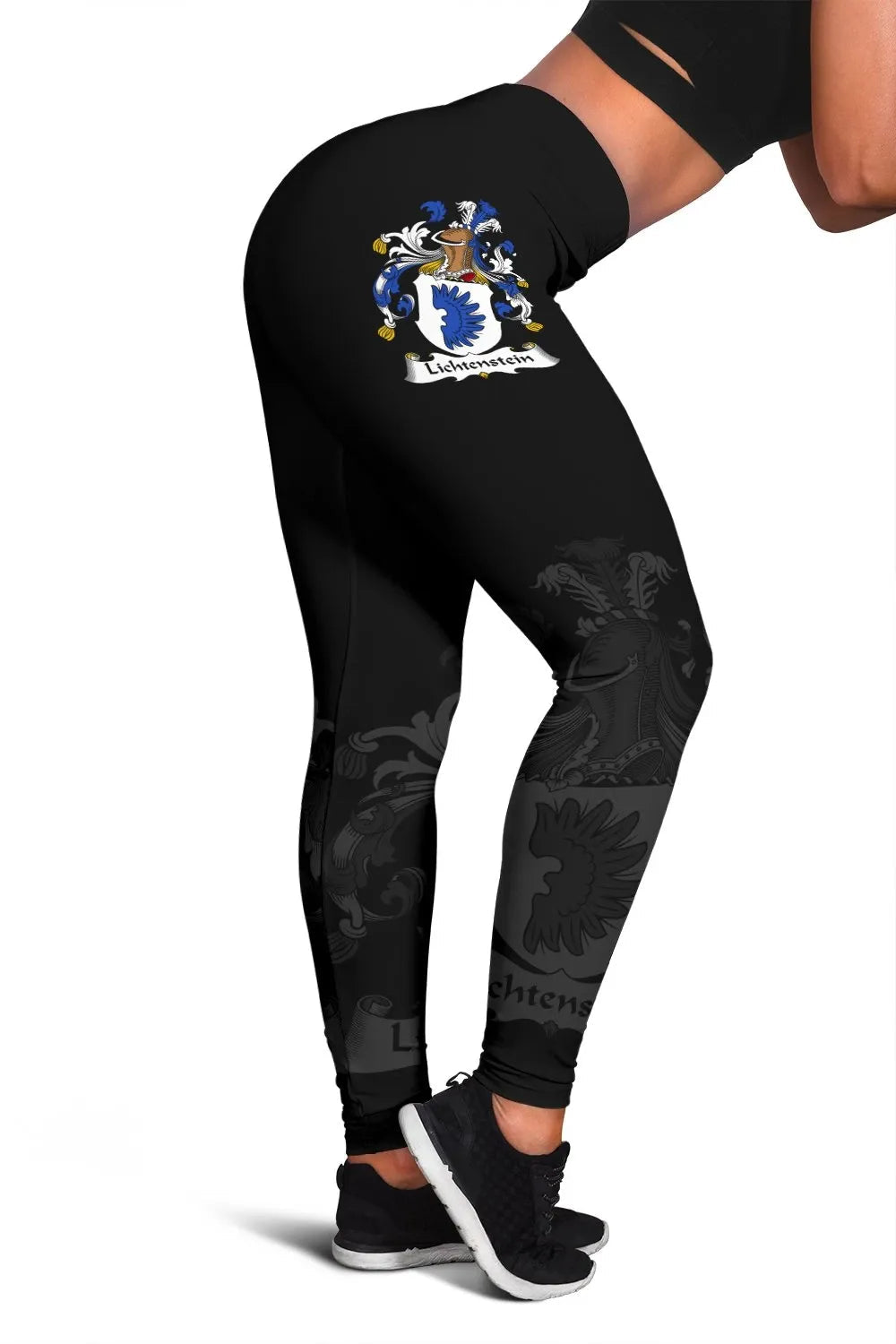 Lichtenstein Germany Leggings - German Family Crest RLT6