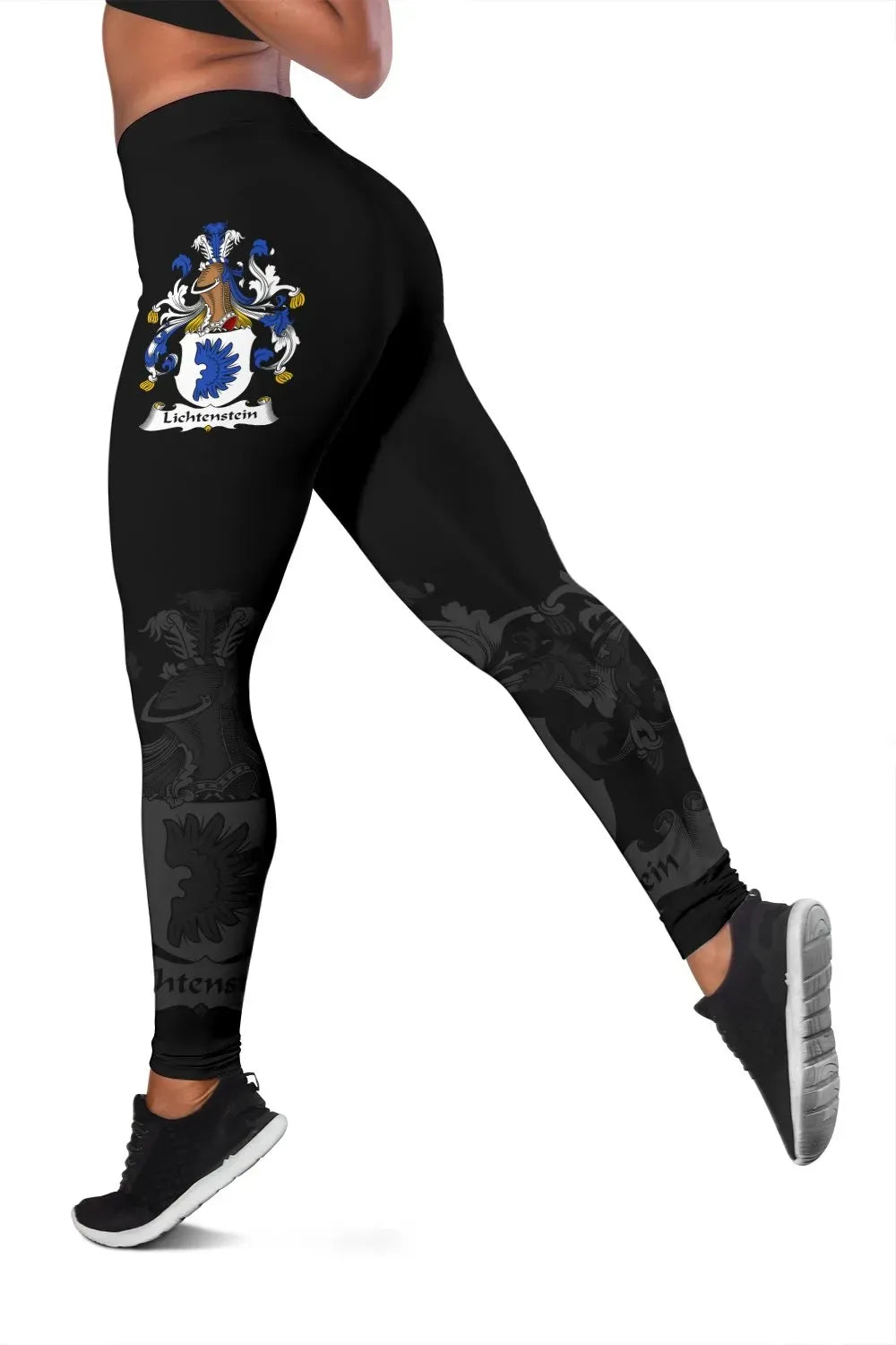 Lichtenstein Germany Leggings - German Family Crest RLT6