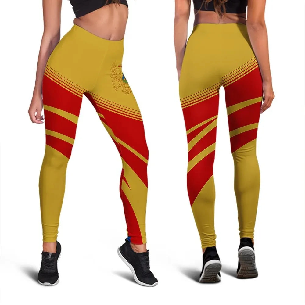 Montenegro Coat Of Arms Leggings Cricket RLT13