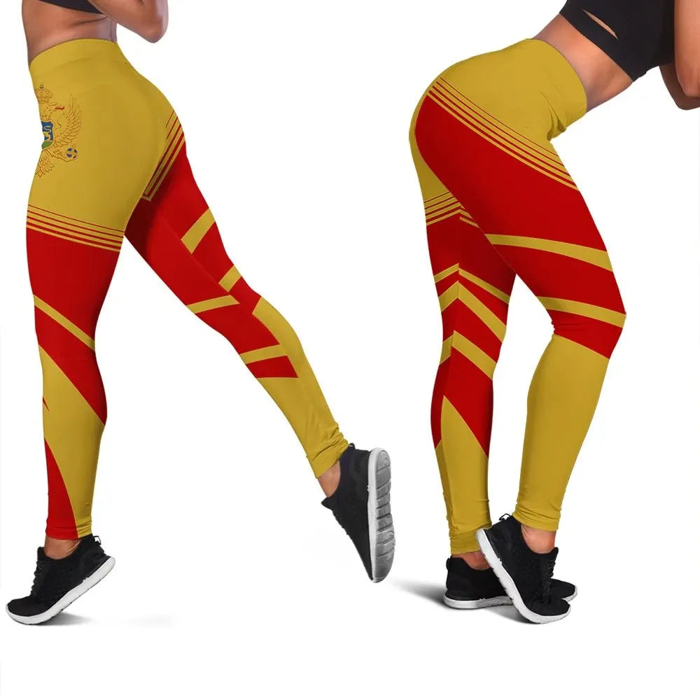 Montenegro Coat Of Arms Leggings Cricket RLT13