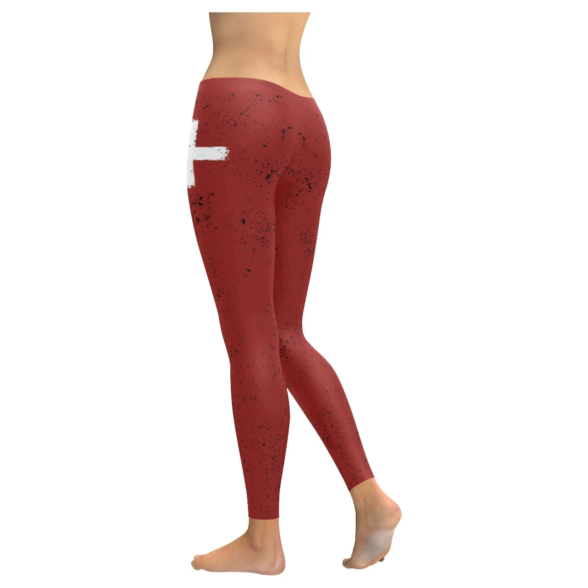 Switzerland Grunge Flag Leggings RLT13