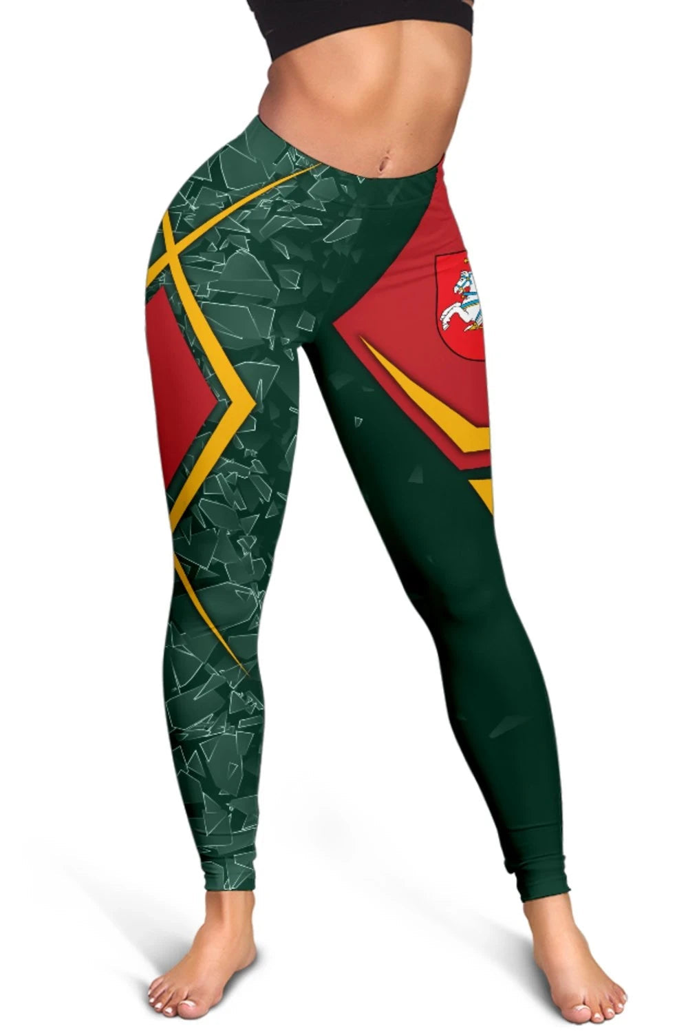 Lithuania Women's Leggings - Lithuania Legend RLT6