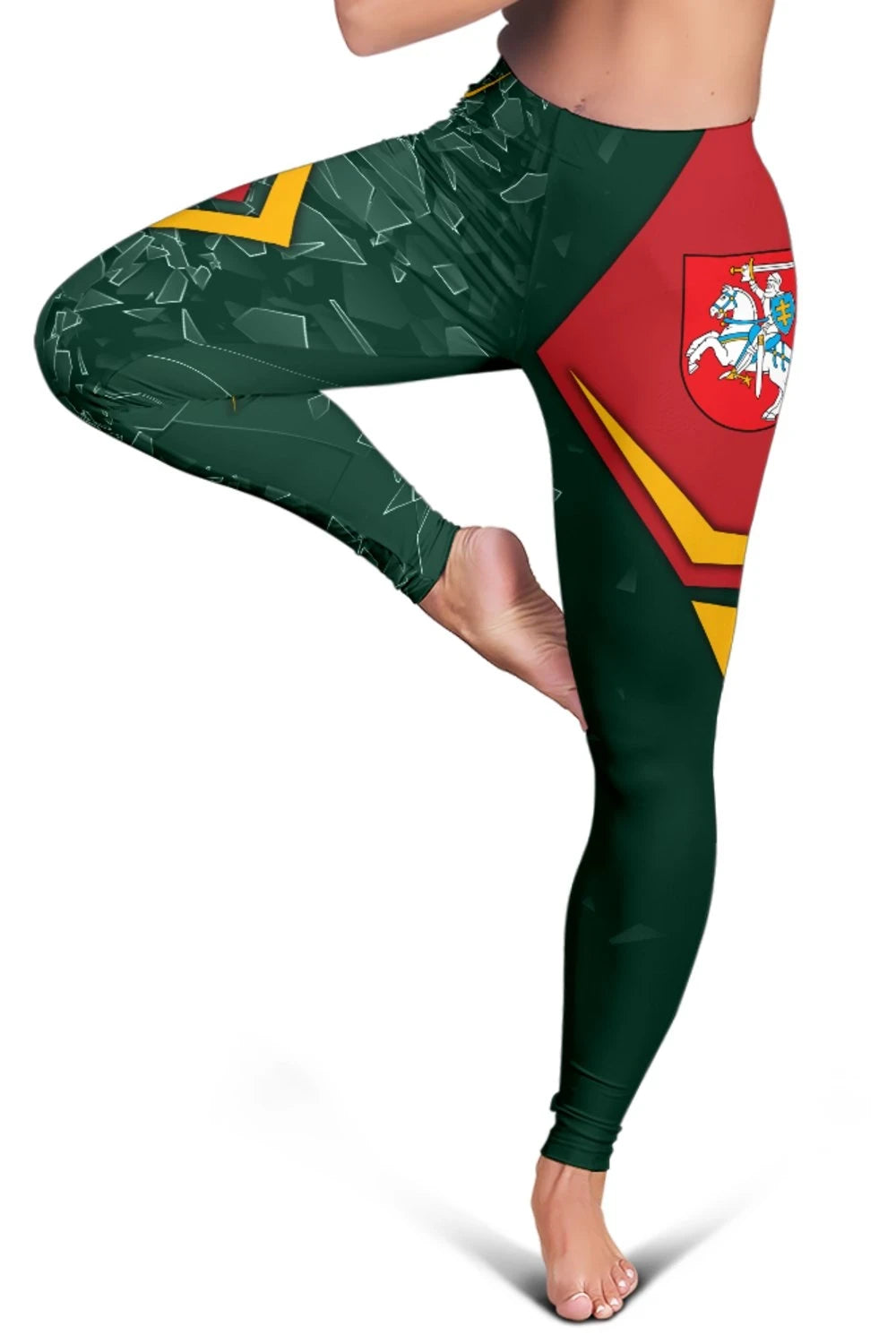 Lithuania Women's Leggings - Lithuania Legend RLT6