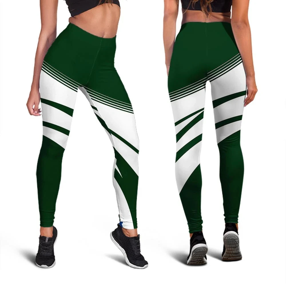 Pakistan Coat Of Arms Leggings Cricket RLT13