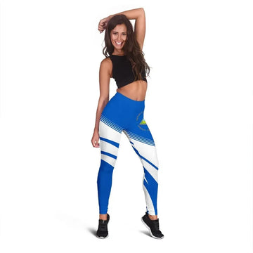 Nicaragua Coat Of Arms Leggings Cricket RLT8