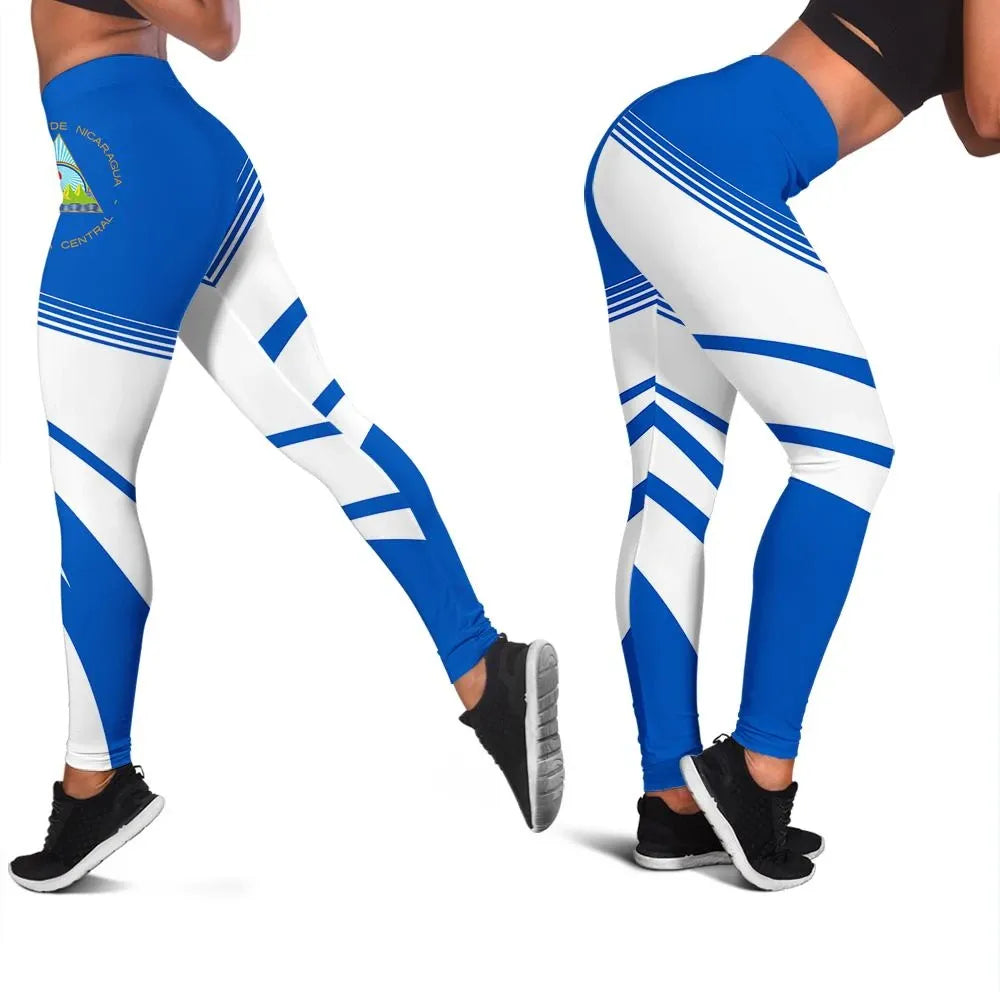 Nicaragua Coat Of Arms Leggings Cricket RLT8