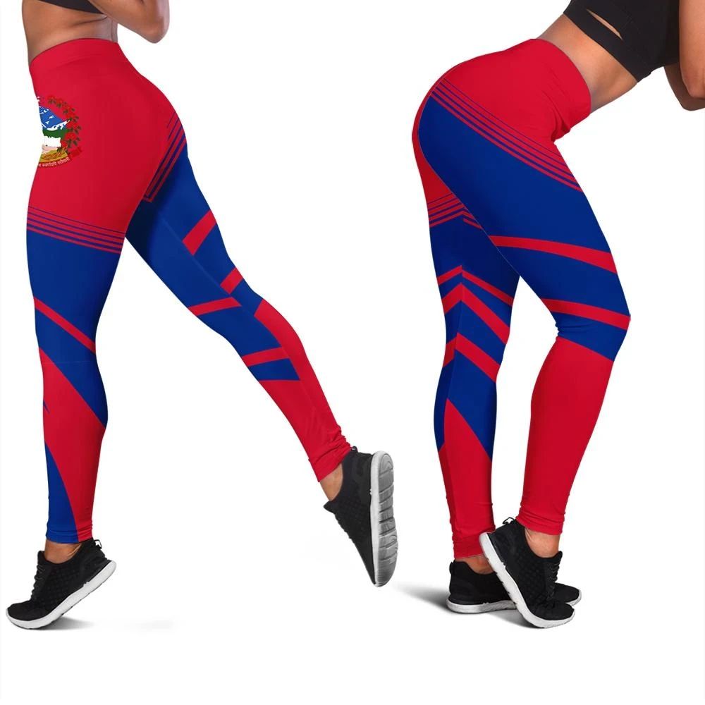 Nepal Coat Of Arms Leggings Cricket RLT7
