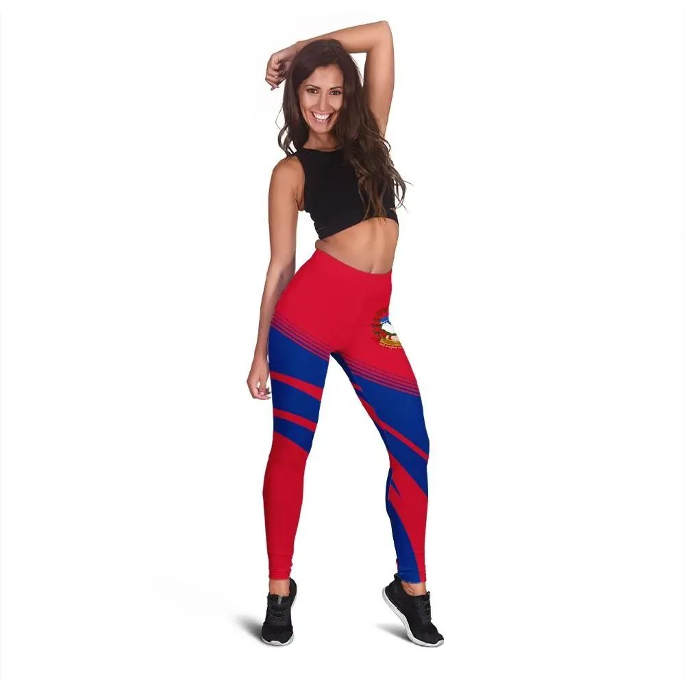 Nepal Coat Of Arms Leggings Cricket RLT7
