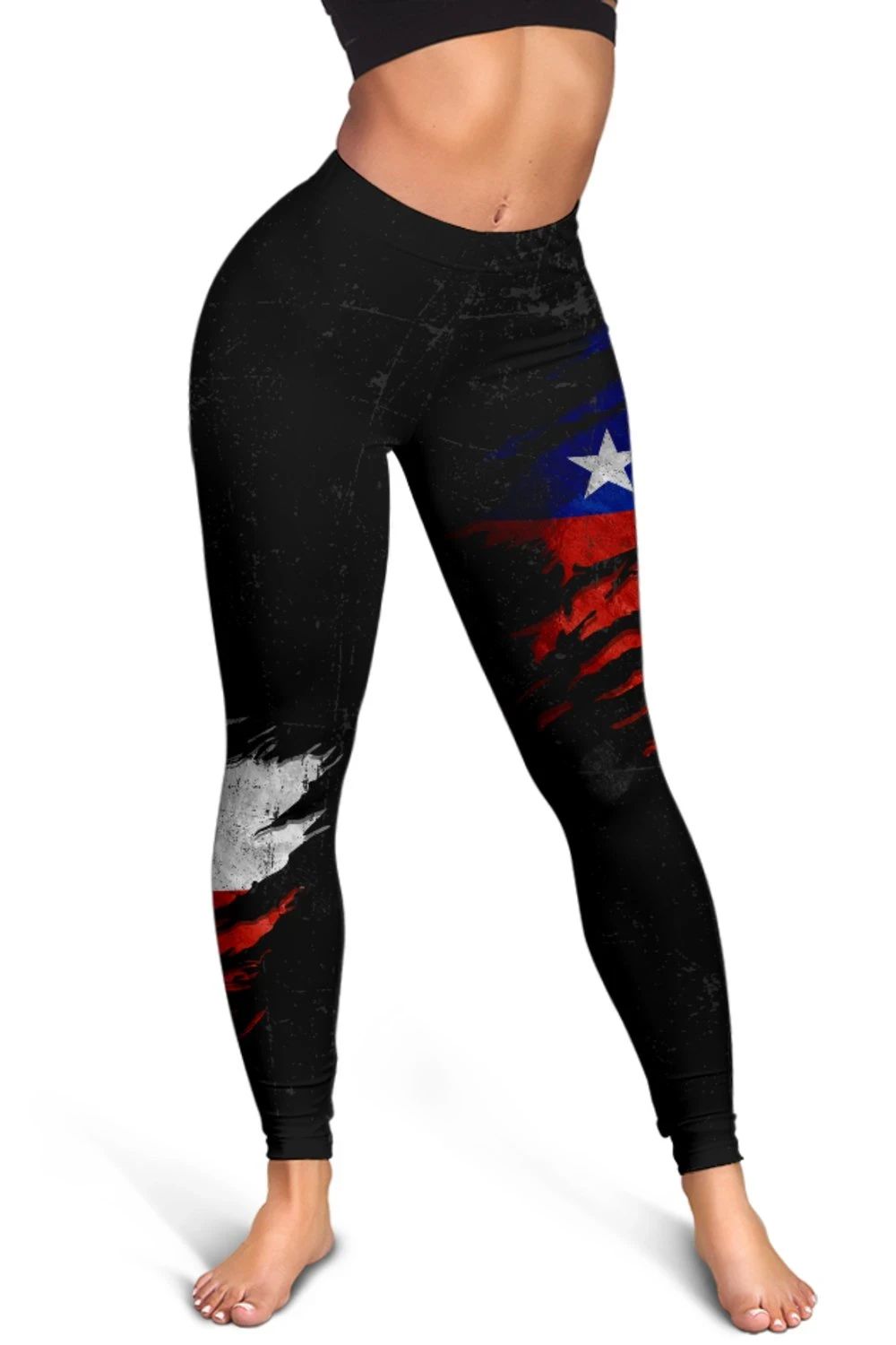 Chile in Me Women's Leggings - Special Grunge Style RLT7