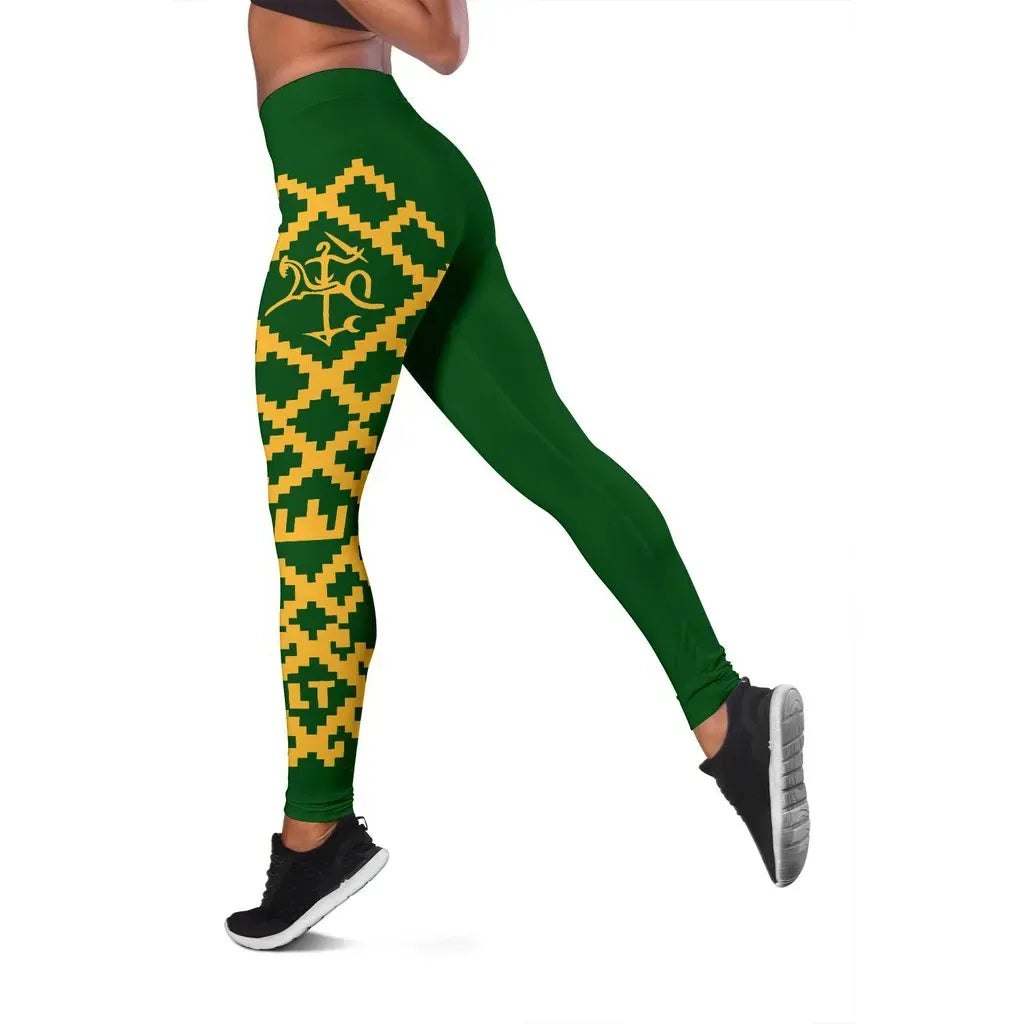 Lithuania Leggings - Lithuanian Tattoo RLT6