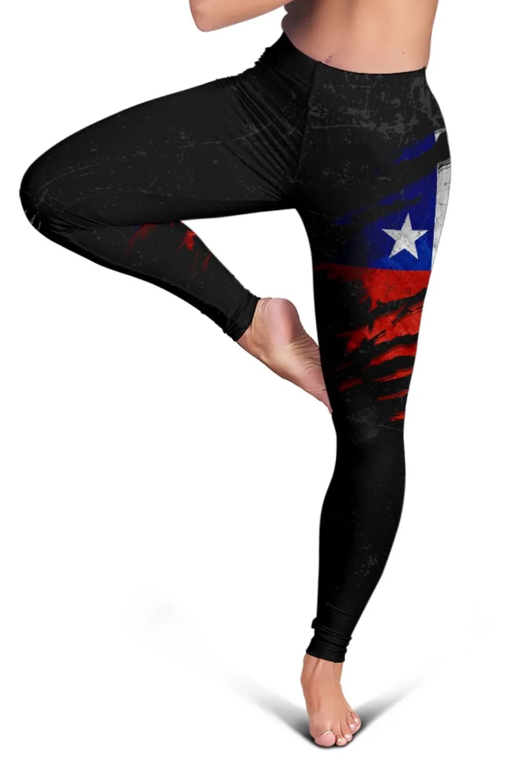 Chile in Me Women's Leggings - Special Grunge Style RLT7