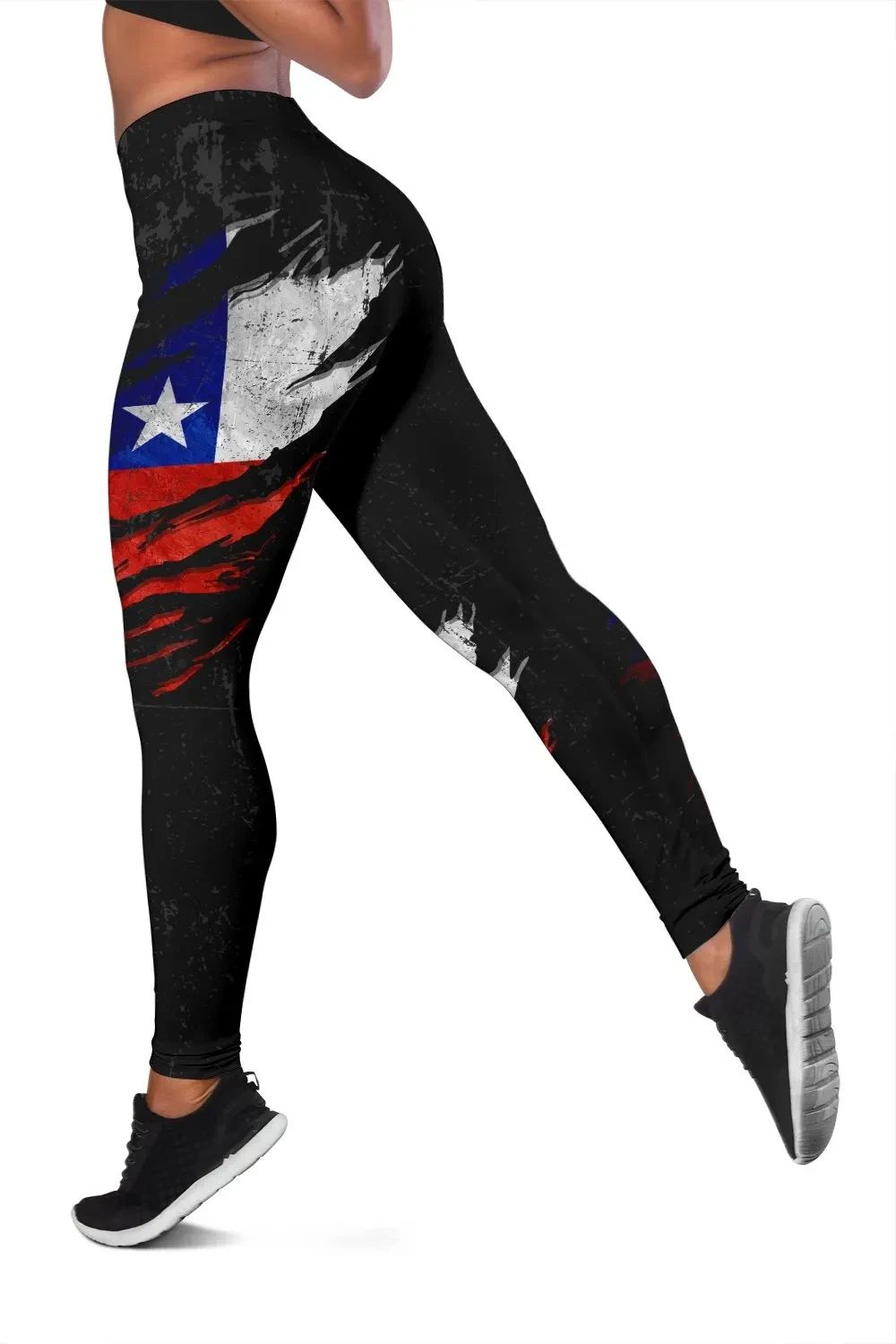 Chile in Me Women's Leggings - Special Grunge Style RLT7