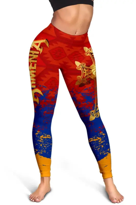 Armenia Khachkar, Armenian Cross Special Leggings RLT8