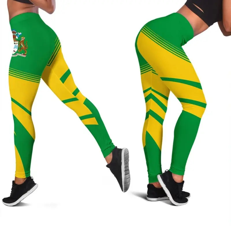 Guyana Coat of Arms Leggings Cricket RLT8