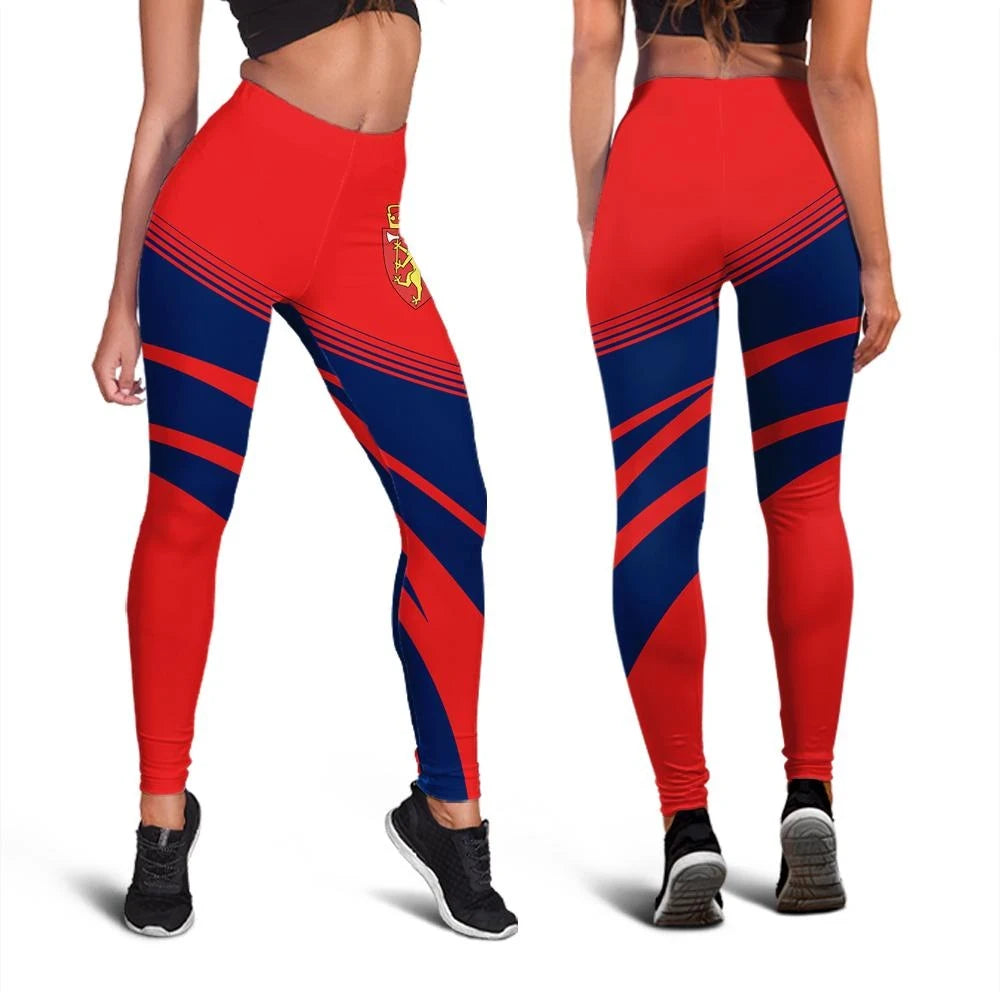 Norway Coat Of Arms Leggings Cricket RLT7
