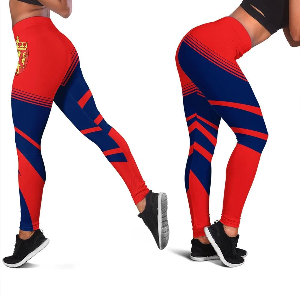 Norway Coat Of Arms Leggings Cricket RLT7