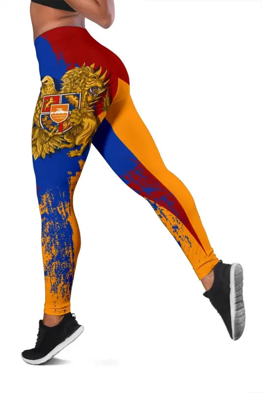 Armenia Special Coat of Arms Leggings RLT8