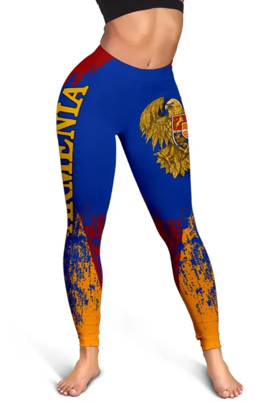 Armenia Special Coat of Arms Leggings RLT8